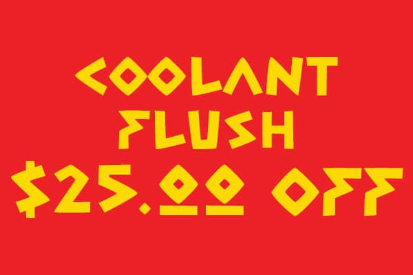 Keep Your Engine Cool & Save $25