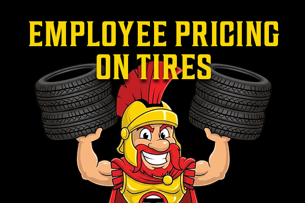 Employee Pricing on Tires